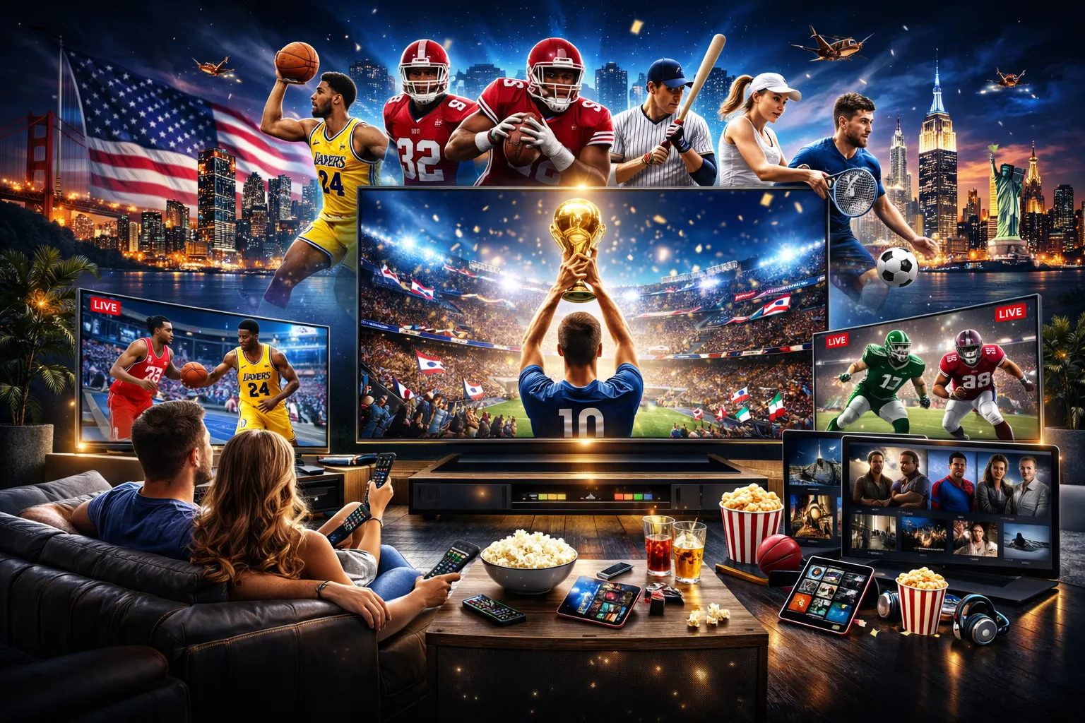 Best IPTV USA — 50,000+ Channels 4K Streaming